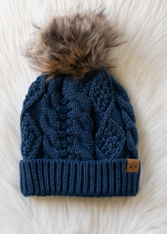 Navy Beanie