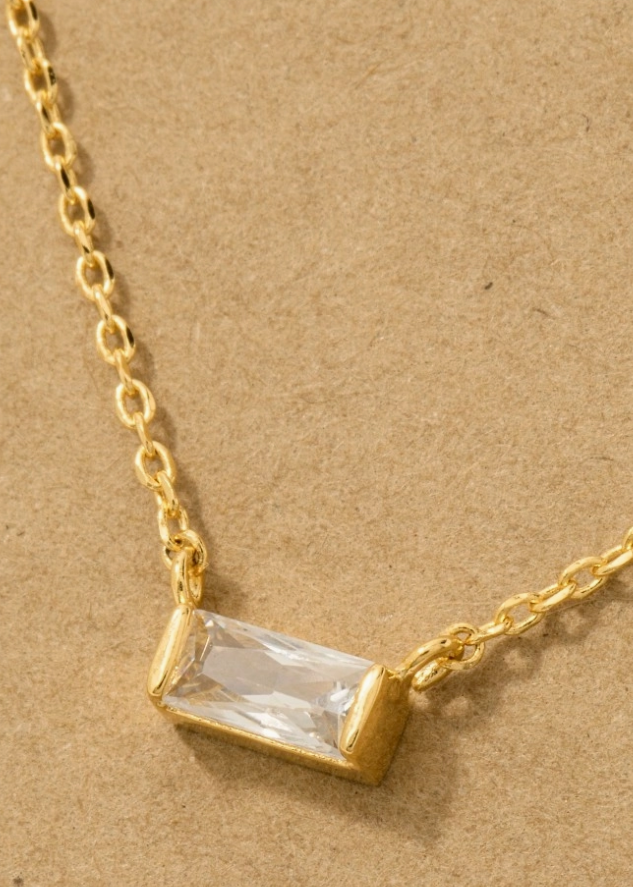 The Pillow Necklace Gold