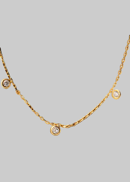 Sparkler Necklace Gold