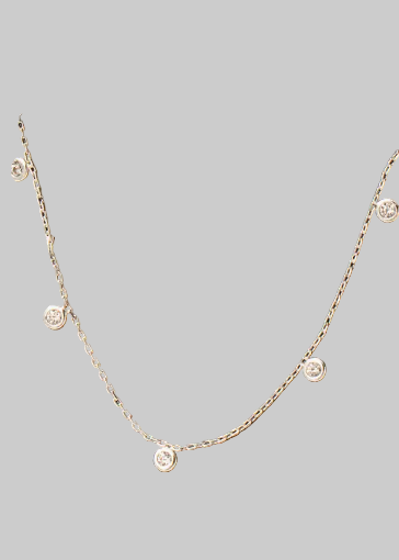 Sparkler Necklace Silver