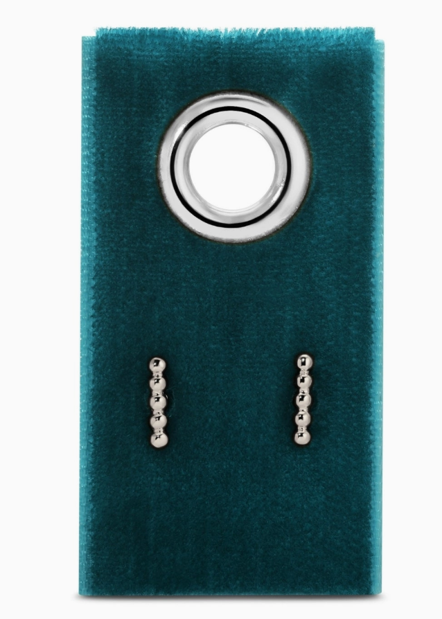 Dot Bar earrings Silver