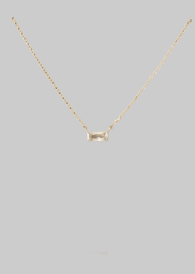 The Pillow Necklace silver