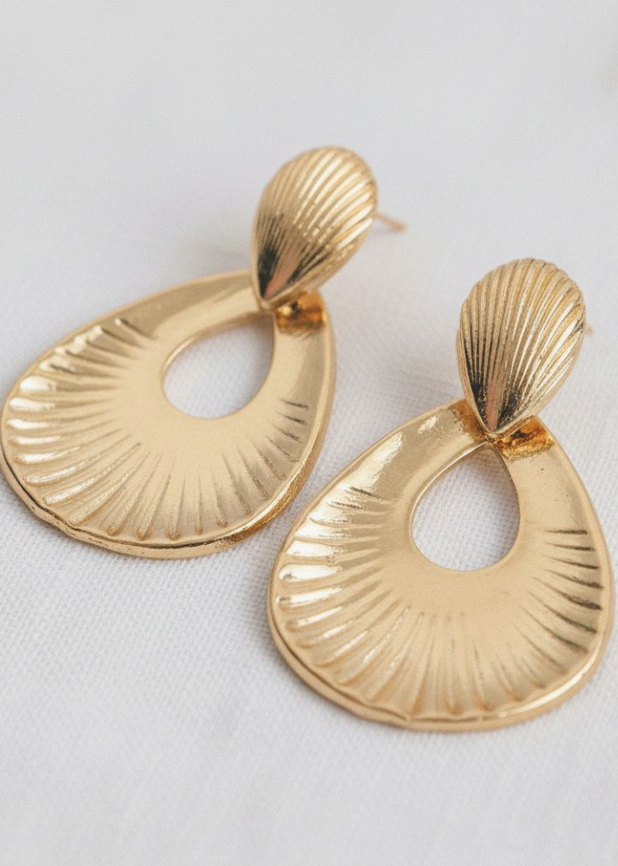 Scalloped Earrings