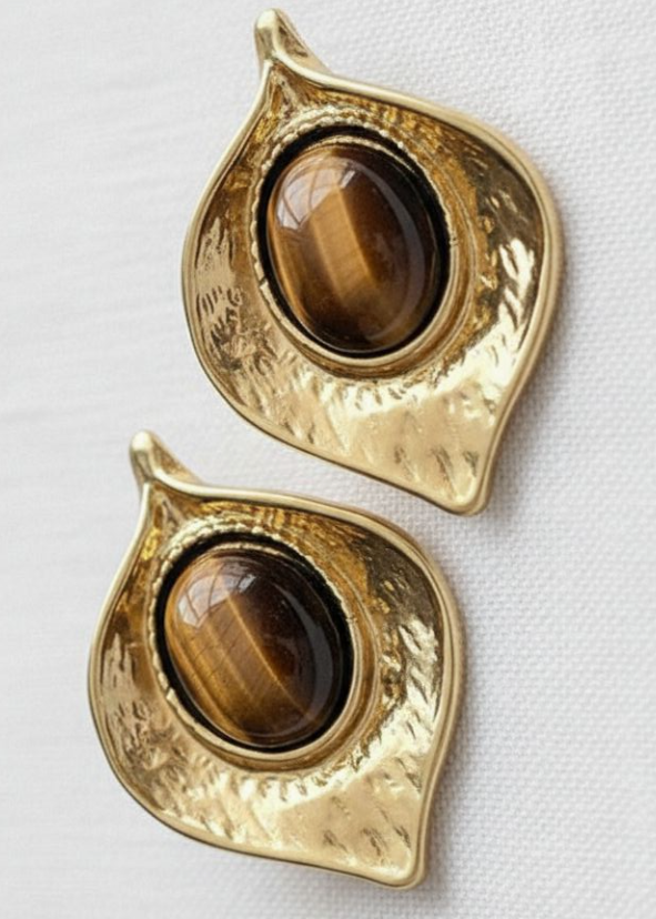 Tiger's Eye Earrings