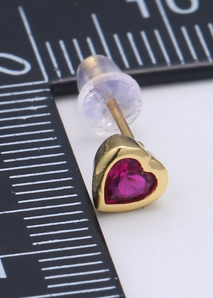 Heartbeat Studs Purple