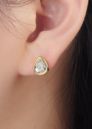 Teardrop Studs