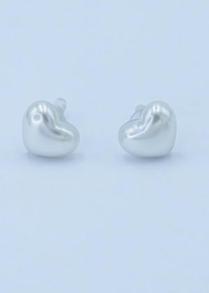 Plump Heart Studs