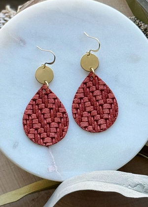 Persian Earrings Rust