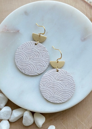 Mara Earrings Taupe