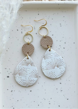Harvest Earrings Taupe