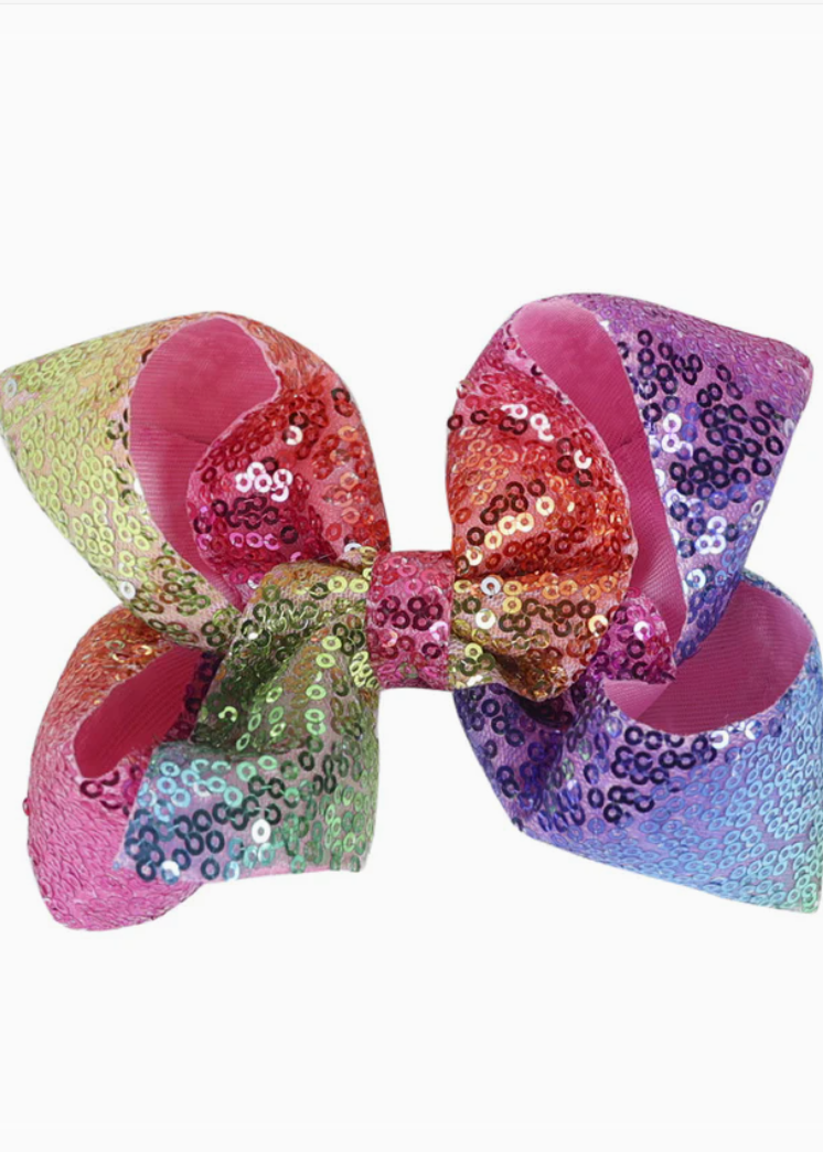 Fancy Bow Rainbow