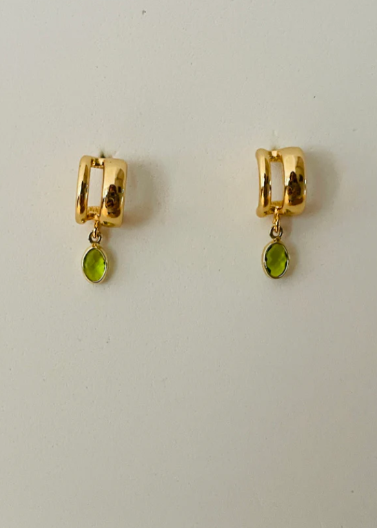 Lime Tree Earrings