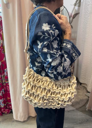 Salerno Handbag Natural