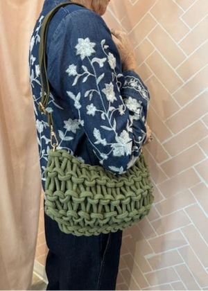 Salerno Handbag Green