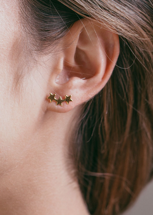 Star Trio Studs
