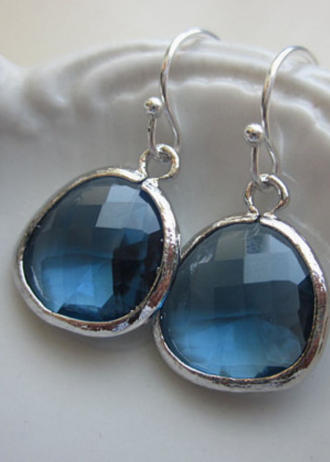 Kara Earrings Blue S