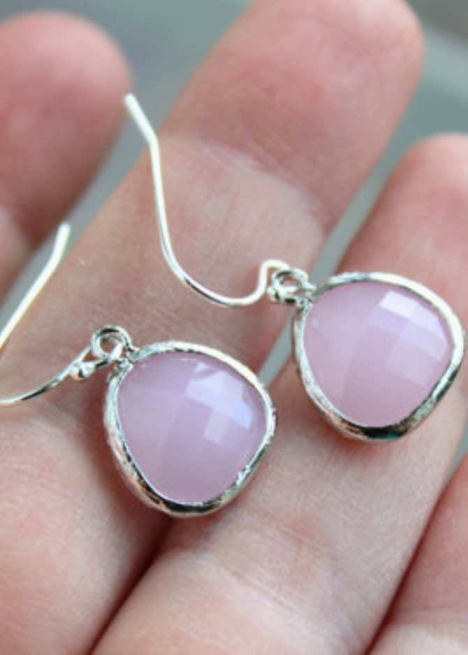 Kara Earrings Pink S