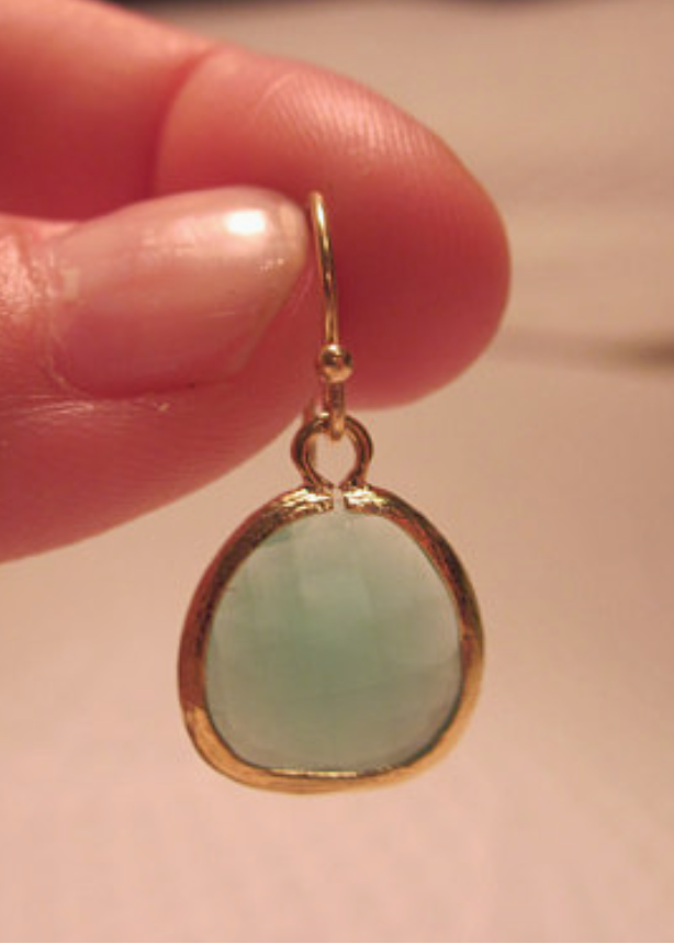 Iceberg Earrings Aqua