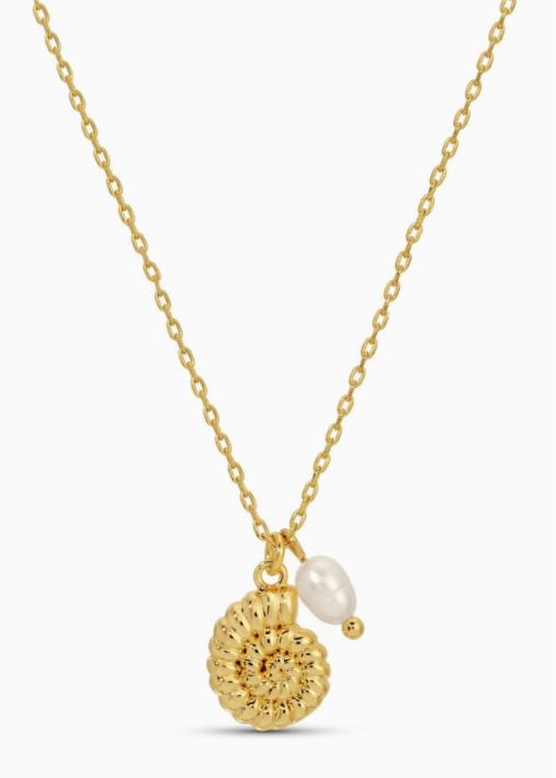 Spiral Shell Necklace