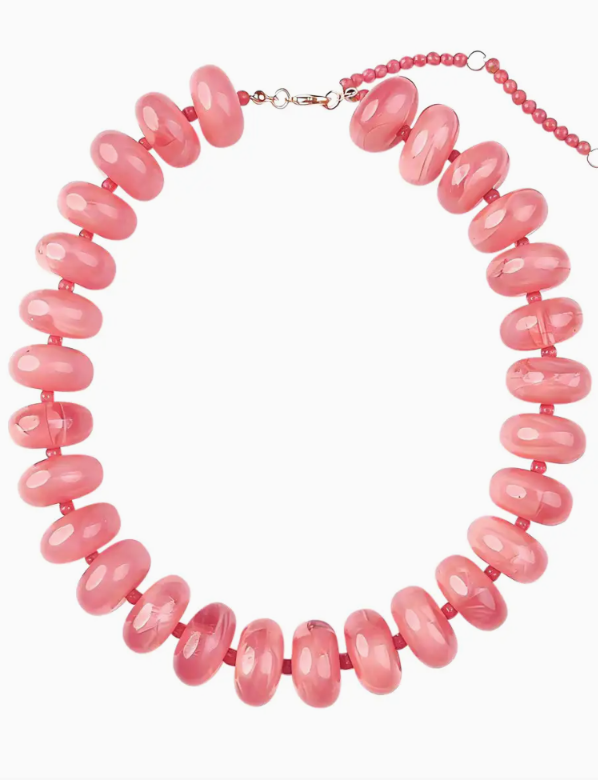Jemma Necklace Rosy Pink
