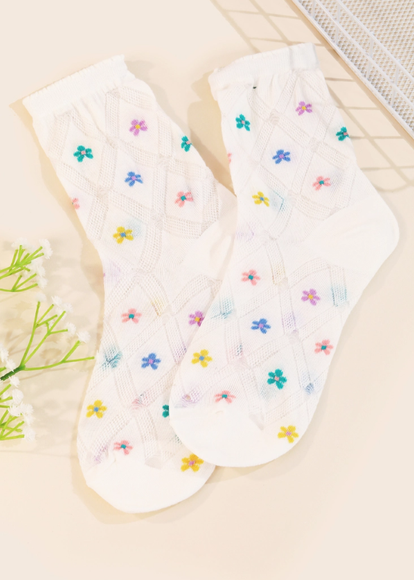 Mini Floral Socks
