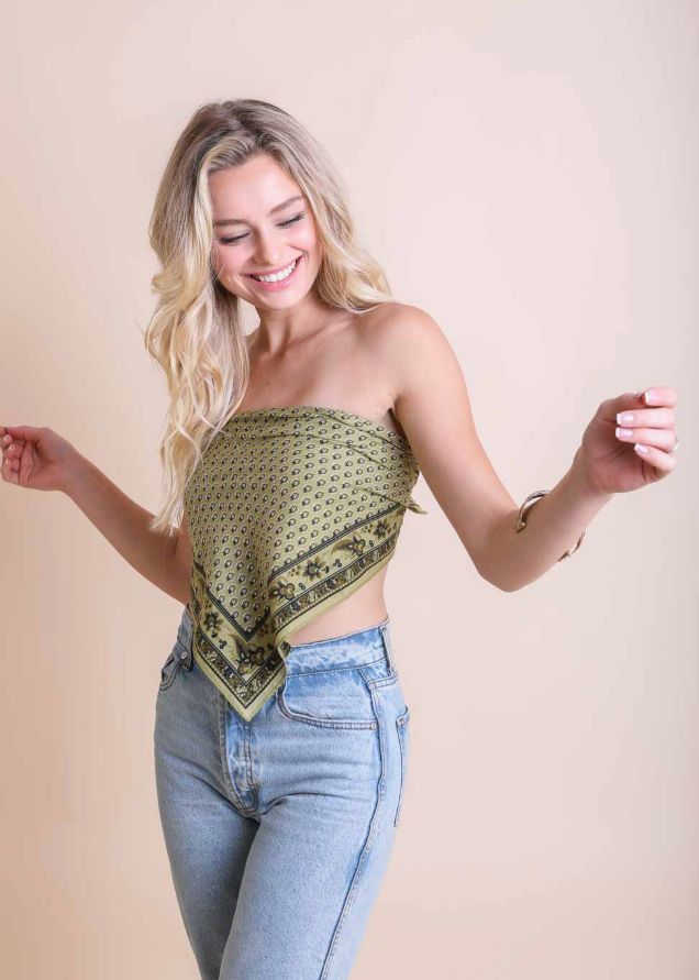 Camella Scarf Olive