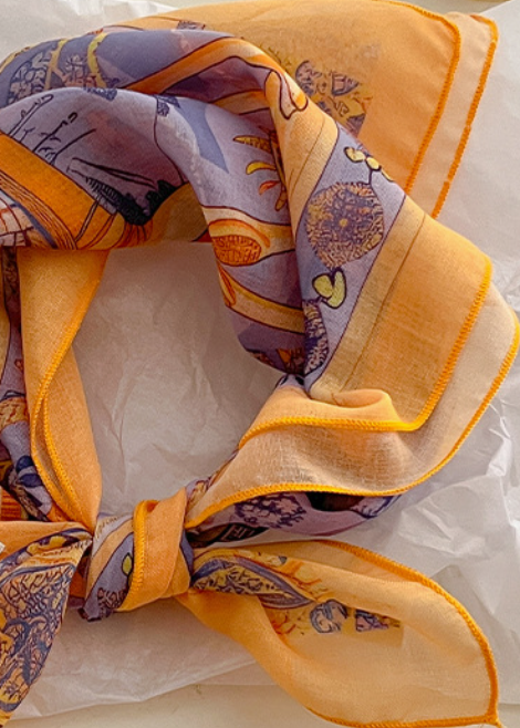 Harvest scarf Mural