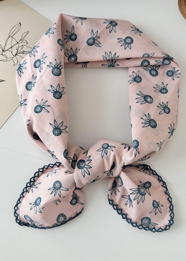 Kerchief Scarf Pink