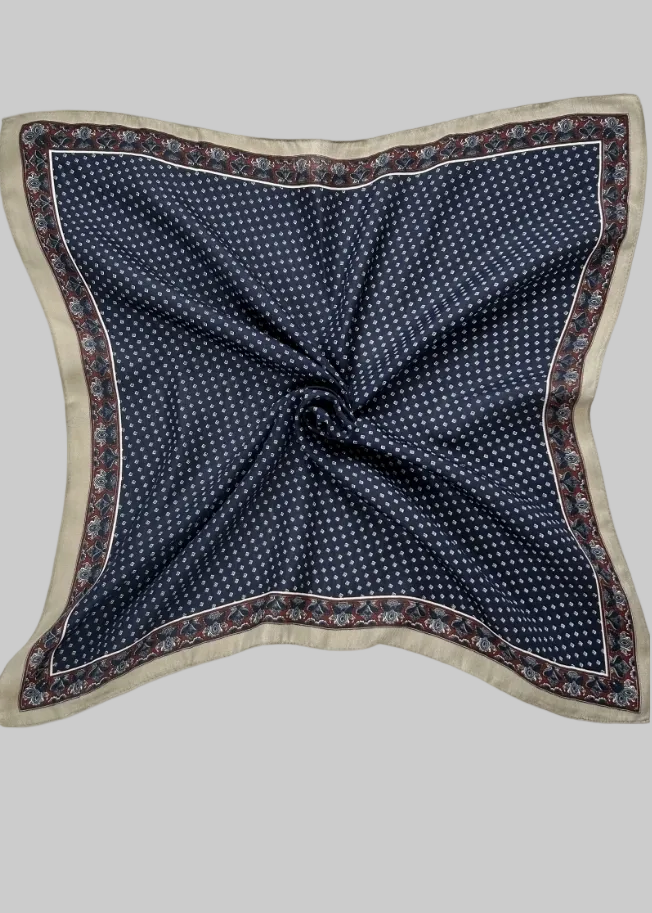 Haberdash Scarf Navy
