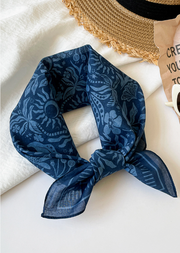 Lafayette Scarf Blue