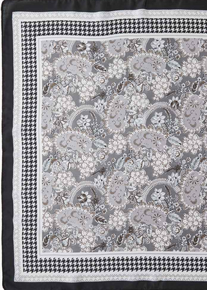 Paisley Scarf Black