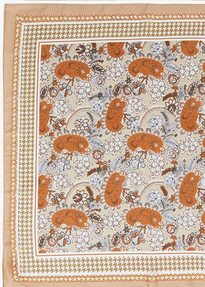 Paisley Scarf Taupe
