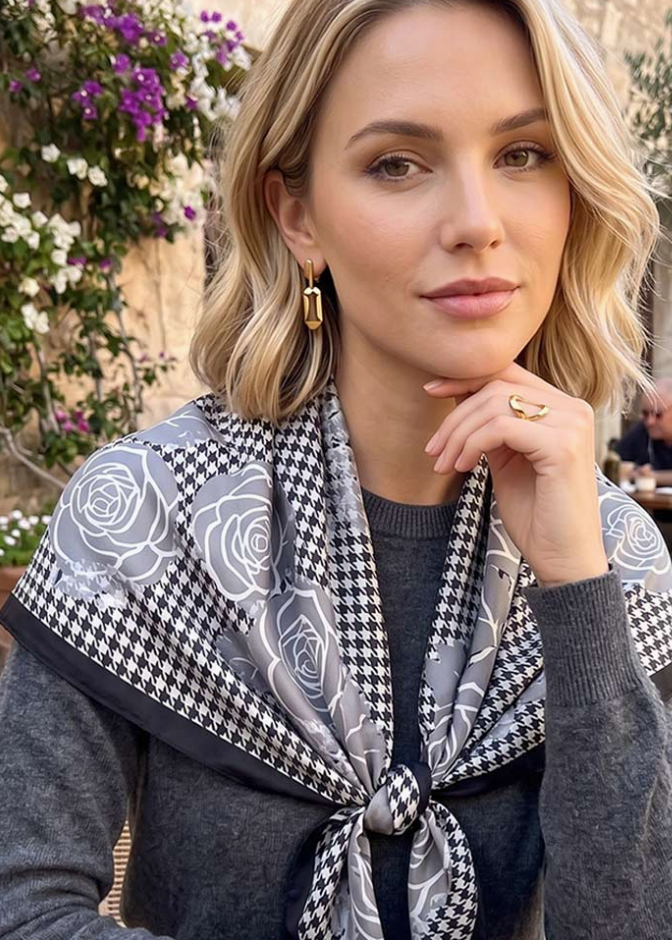 Paree Scarf Black
