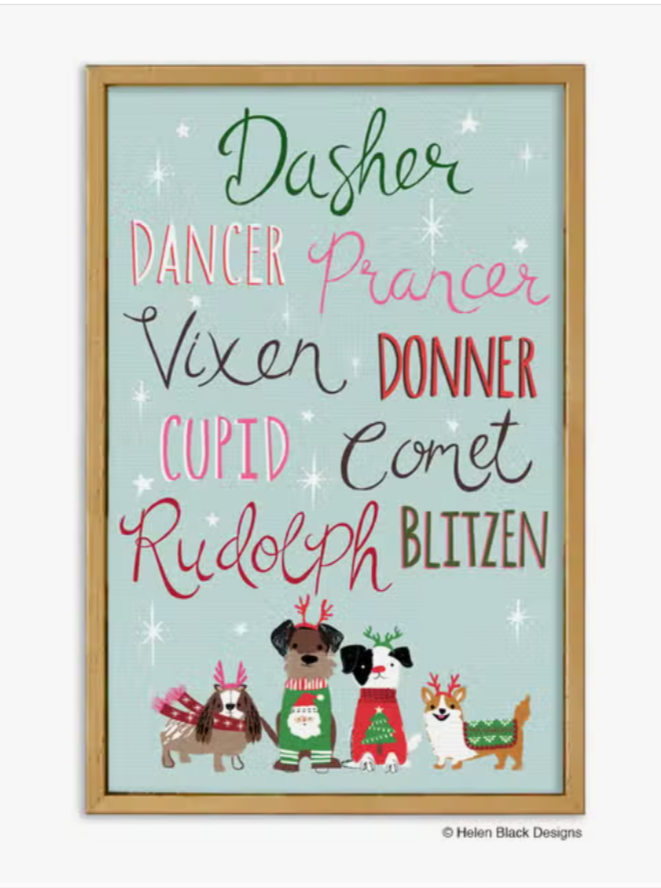 Pull That Sleigh! Print