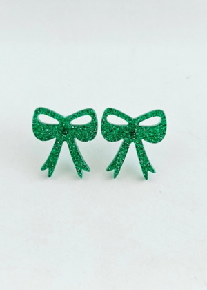 Holiday Bow Earring