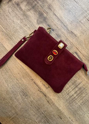 Rawhide Wristlet