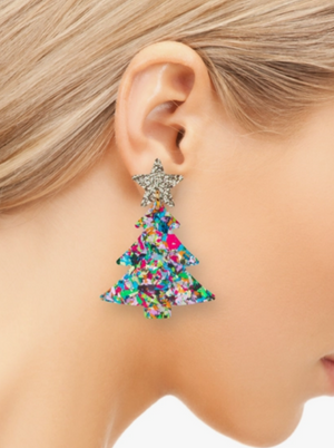 Glittering Earrings