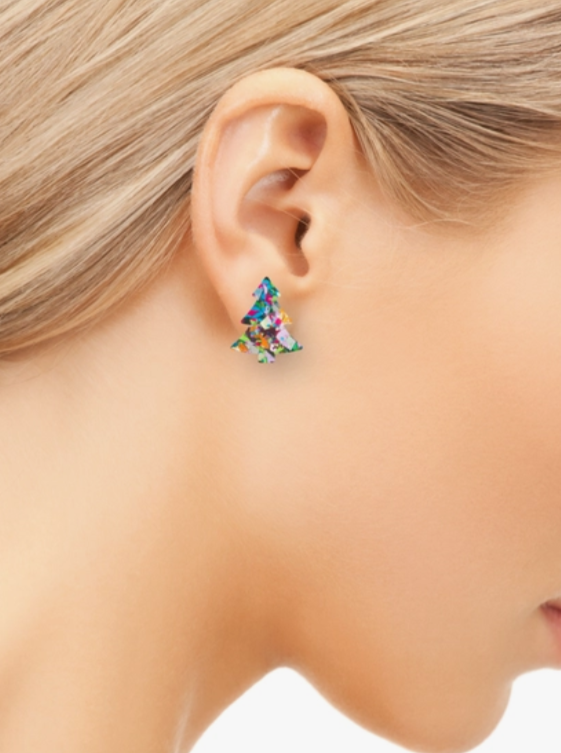 Mini Glittering Earrings