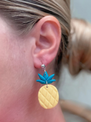 Tropical Pineapple Earrings