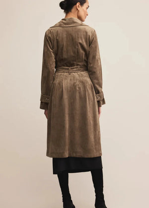 Stabler Suede Trench