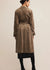 Stabler Suede Trench