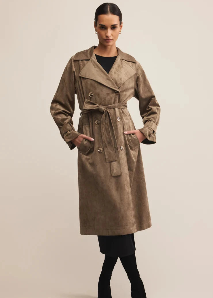 Stabler Suede Trench
