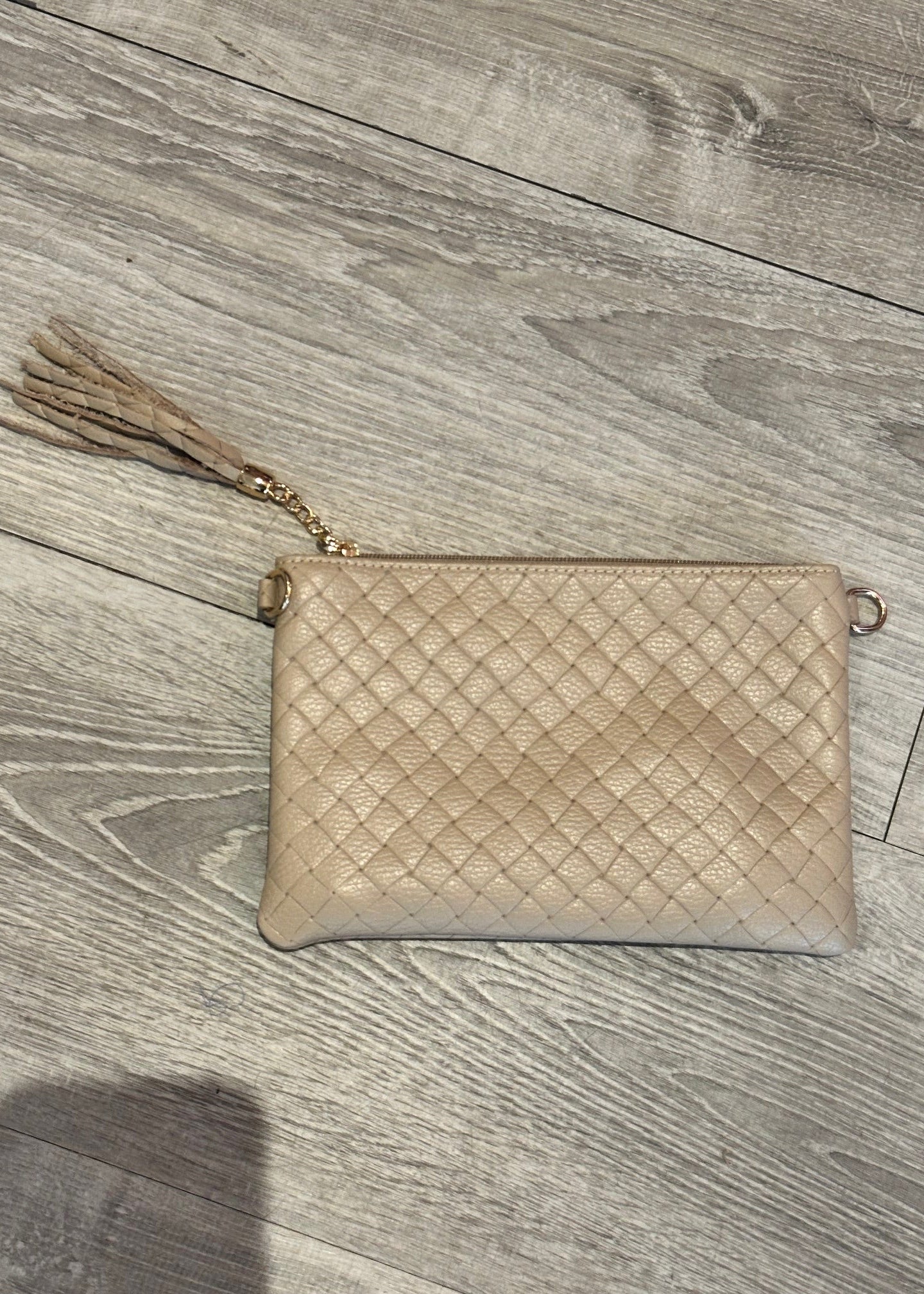 Alberta Clutch Taupe