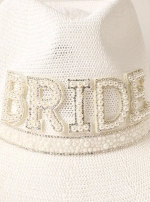 Bronco Bridal Hat