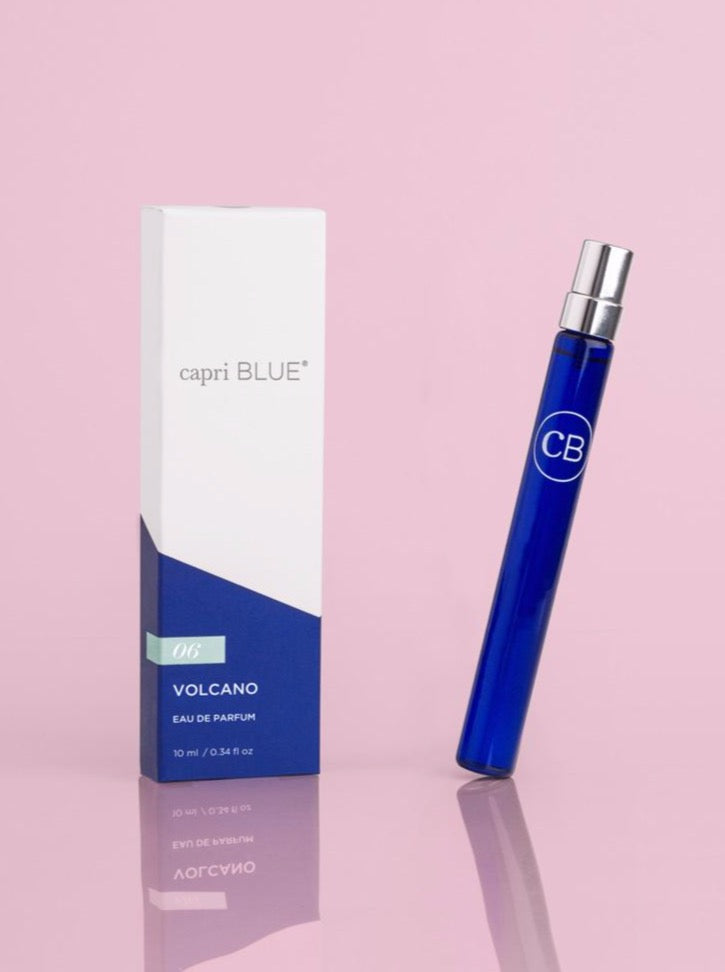 mini perfume spritzer volcano scent capri blue
